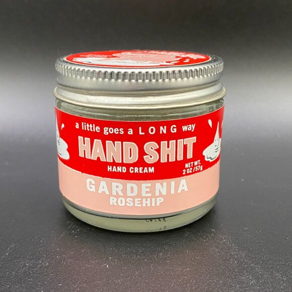 HAND SH*T Hand Cream Gardenia Rosehip Funny Moisturizer Gift - Free Shipping - Picture 1 of 7